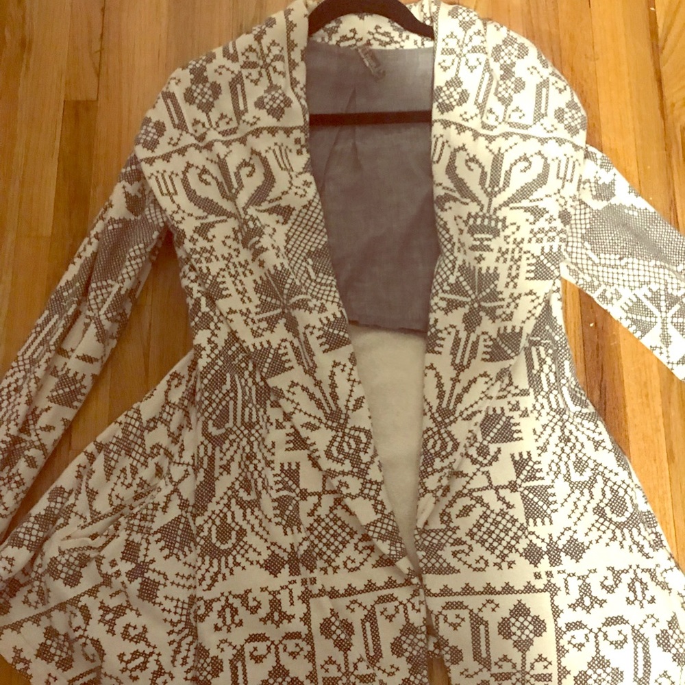 Free People casual blazer